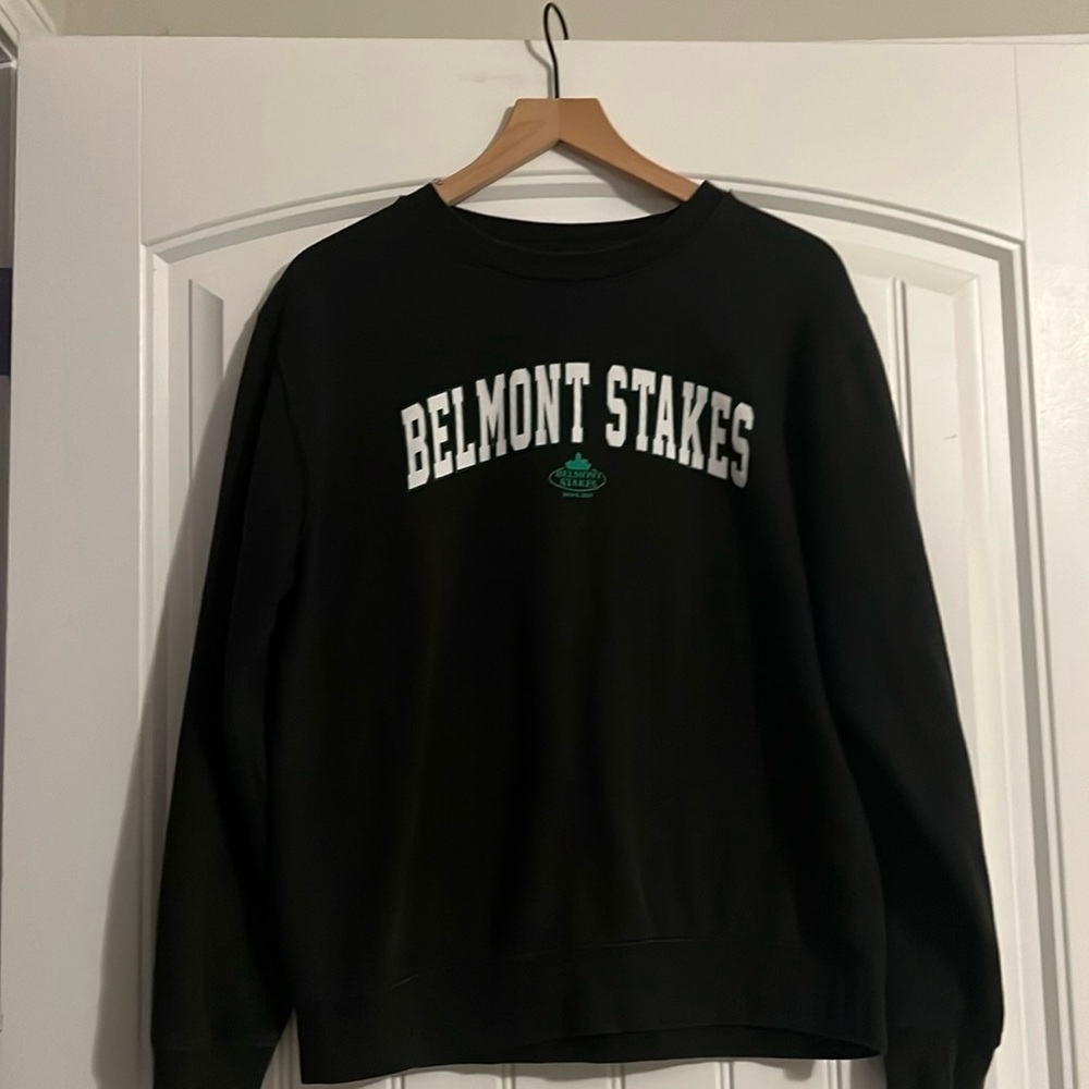 Belmont Stakes Sweatshirt Size Medium
